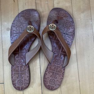 Tory Burch tumbled leather Thora sandals